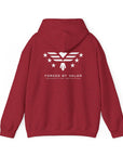 Forged By Valor Official Pull Over Hoodie - White Logo