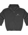 Forged By Valor Official Full-Zip Hoodie - White Logo