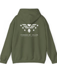 Forged By Valor Official Pull Over Hoodie - White Logo