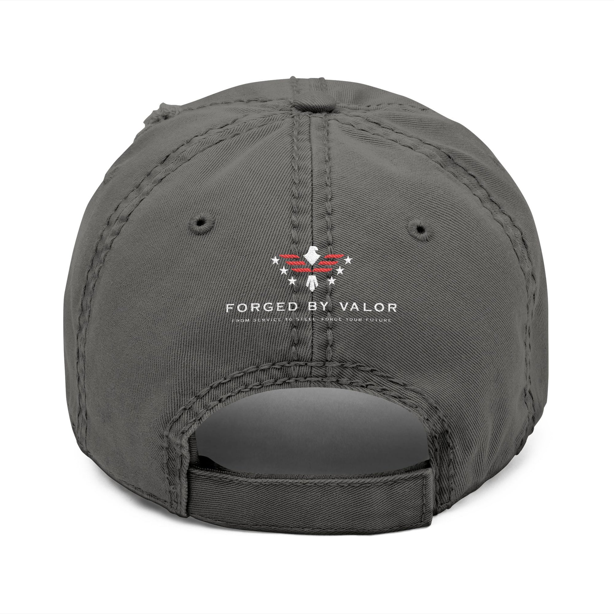 Forged by Valor Distressed Official Cap