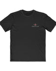 Forged By Valor Official T-Shirt - White + Red Logo
