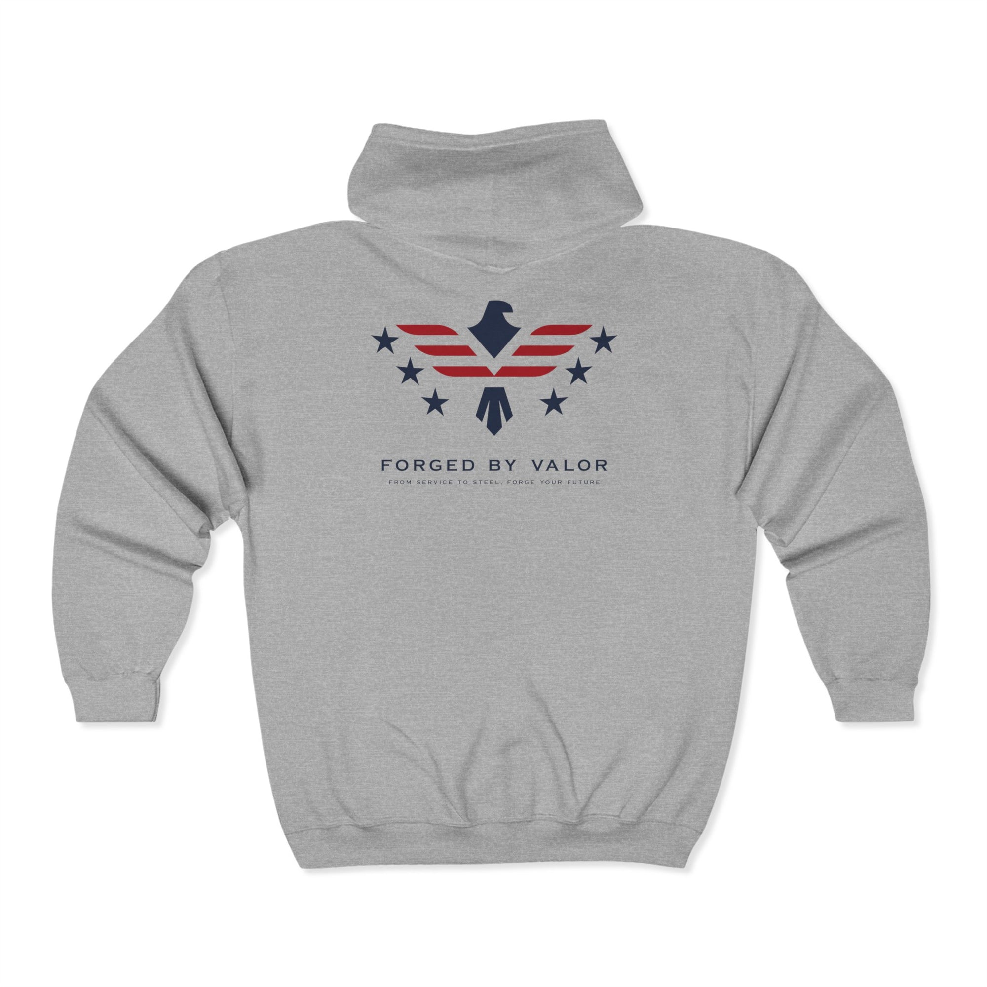 Forged By Valor Official Full-Zip Hoodie