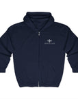 Forged By Valor Official Full-Zip Hoodie - White Logo
