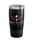 Forged By Valor 20oz Insulated Tumbler: Fuel Your Ambition