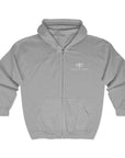 Forged By Valor Official Full-Zip Hoodie - White Logo