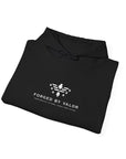 Forged By Valor Official Pull Over Hoodie - White Logo
