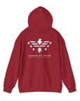 Forged By Valor Official Pull Over Hoodie - White Logo