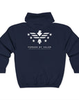 Forged By Valor Official Full-Zip Hoodie - White Logo