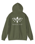 Forged By Valor Official Pull Over Hoodie - White Logo