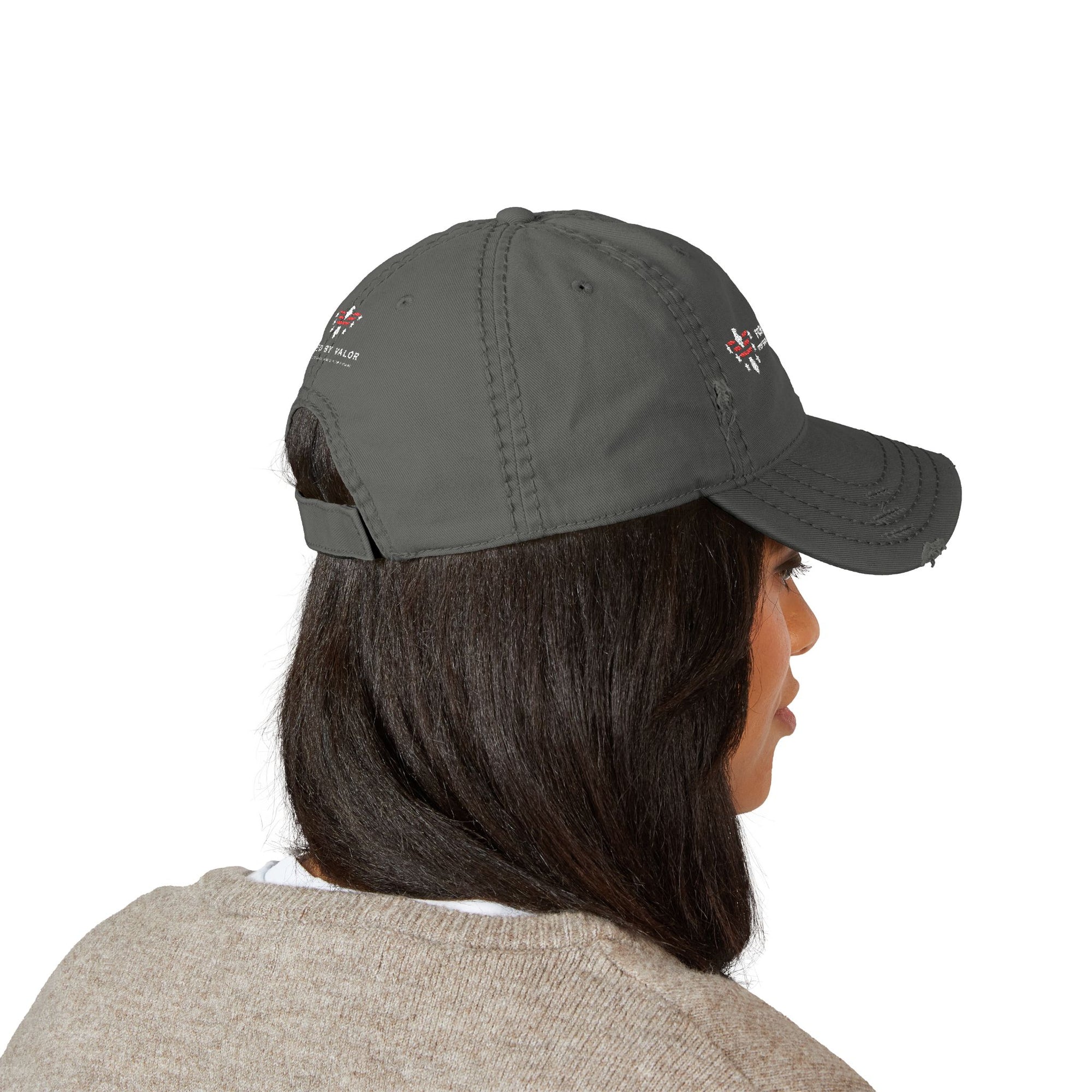 Forged by Valor Distressed Official Cap