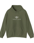 Forged By Valor Official Pull Over Hoodie - White Logo