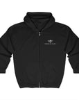Forged By Valor Official Full-Zip Hoodie - White Logo