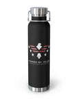 Forged by Valor Hydration Bottle - White & Red