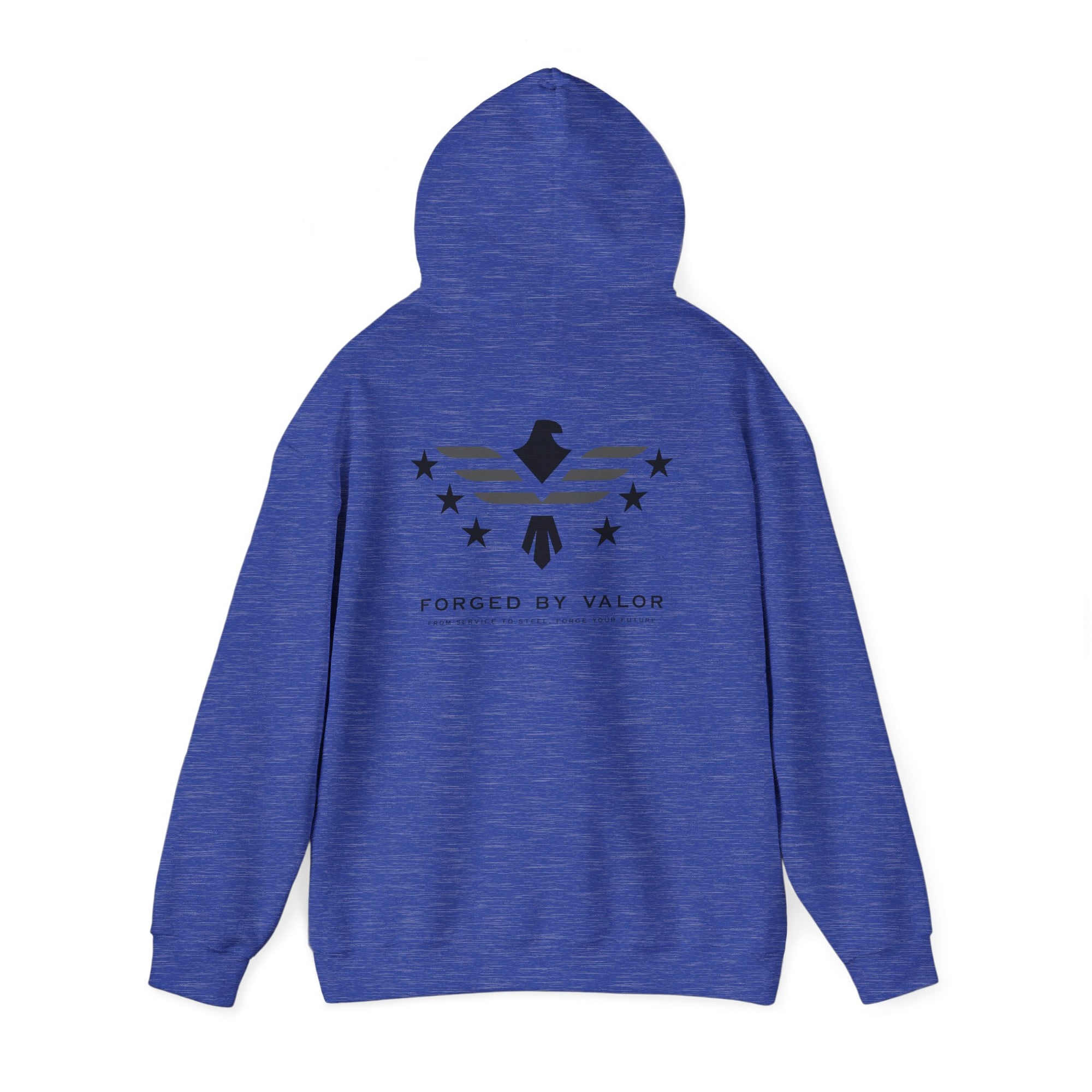 Forged By Valor Official Pull Over Hoodie - Subdued Logo