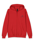 Forged By Valor Youth Full-Zip Hoodie (Chest & Back Logo)