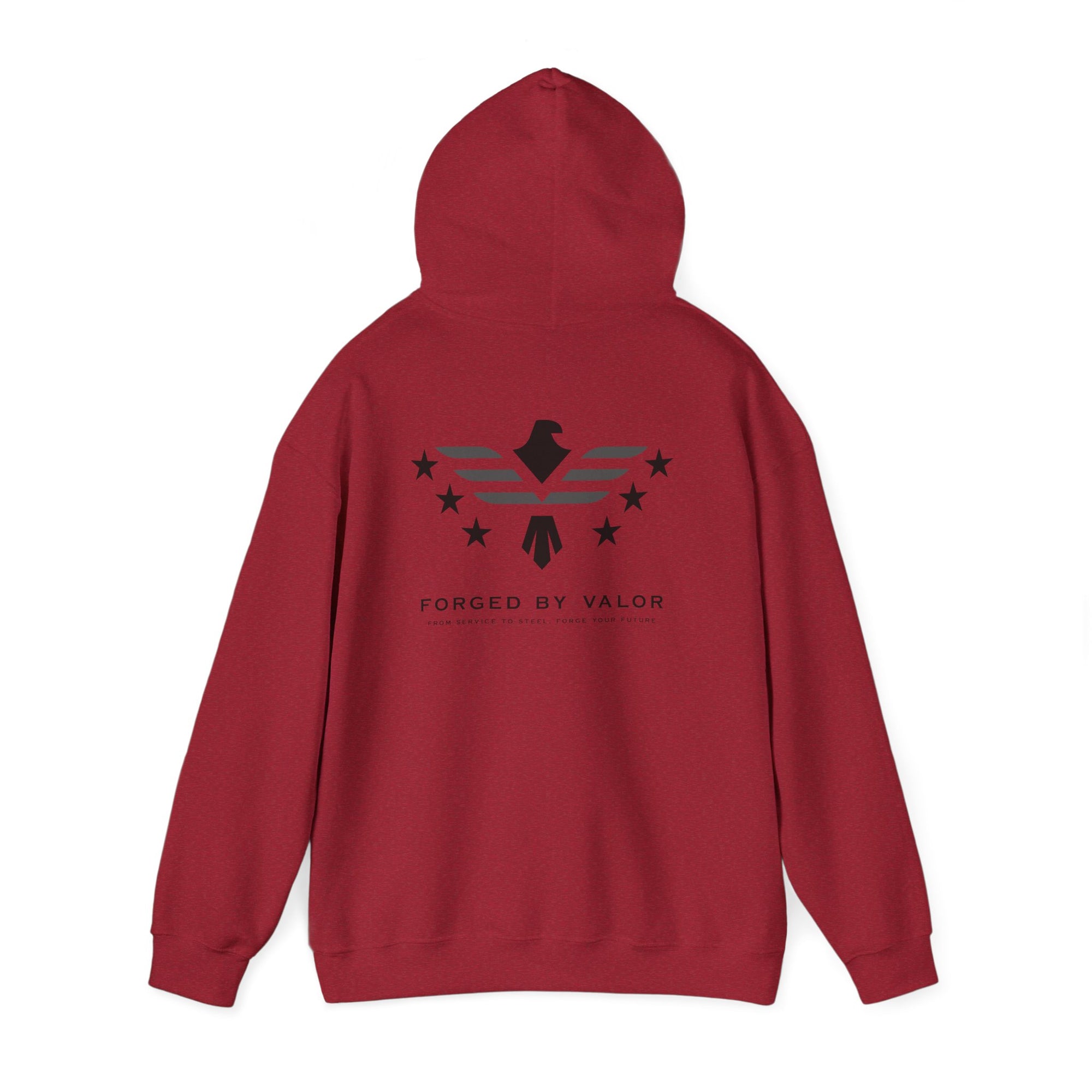 Forged By Valor Official Pull Over Hoodie - Subdued Logo