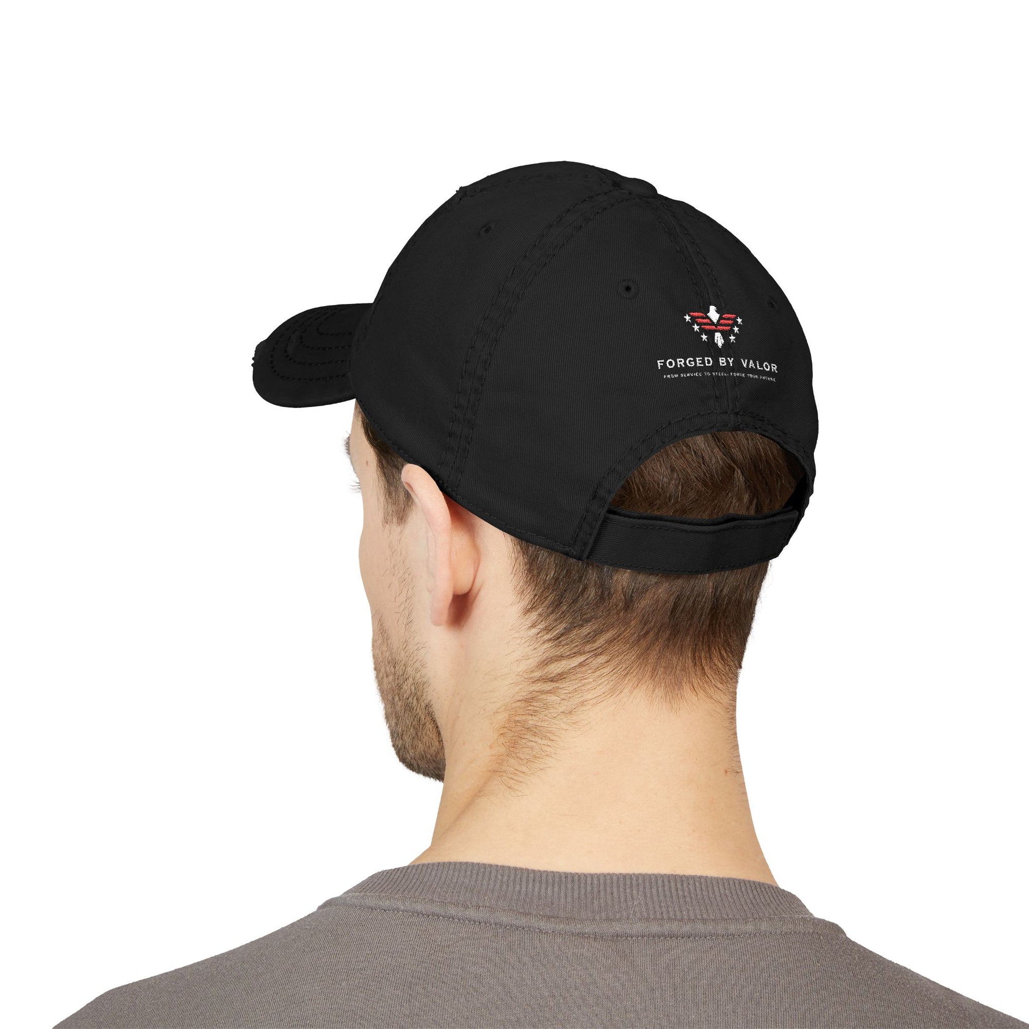 Forged by Valor Distressed Official Cap