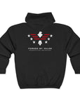 Forged By Valor Official Full-Zip Hoodie (Chest & Back Logo)