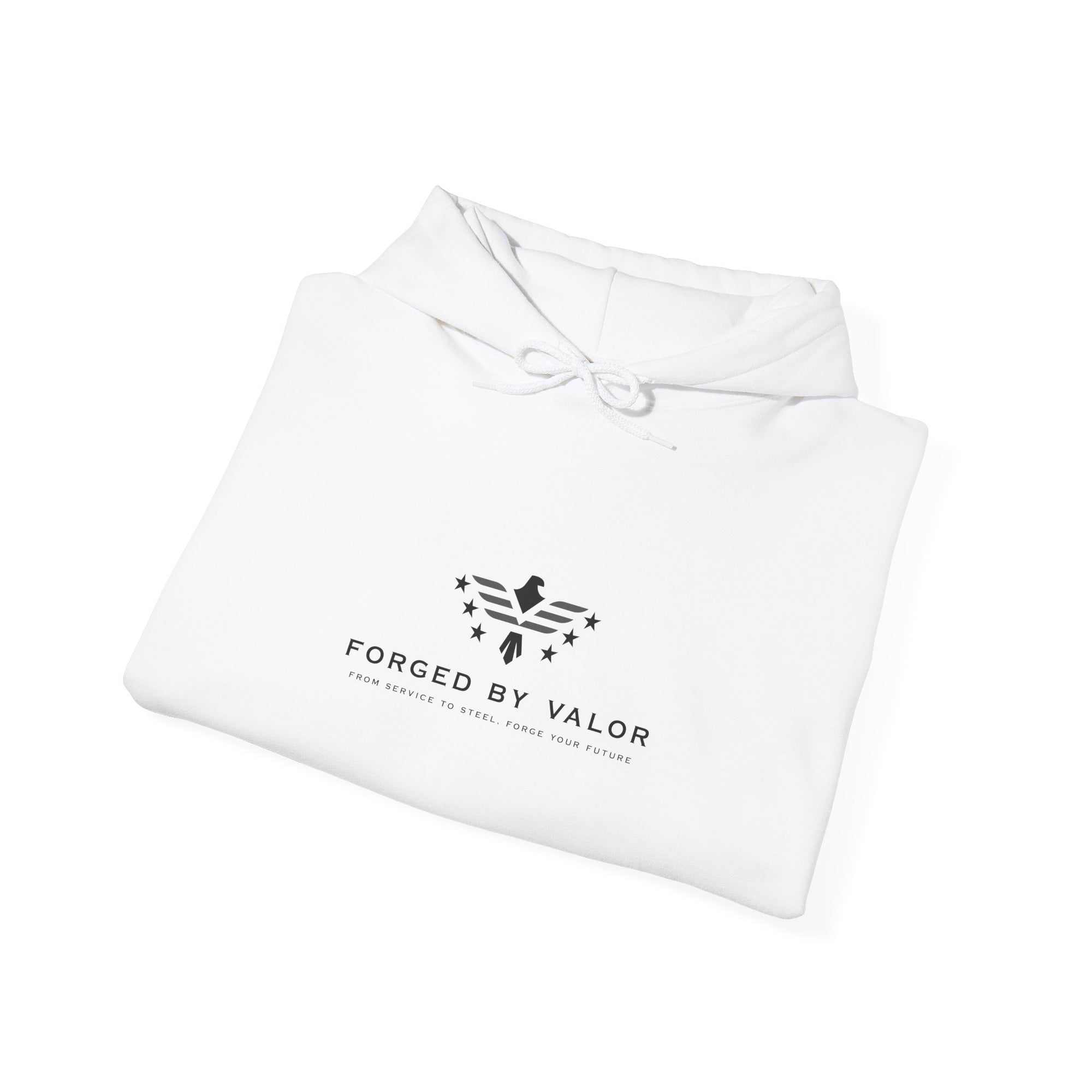 Forged By Valor Official Pull Over Hoodie - Subdued Logo
