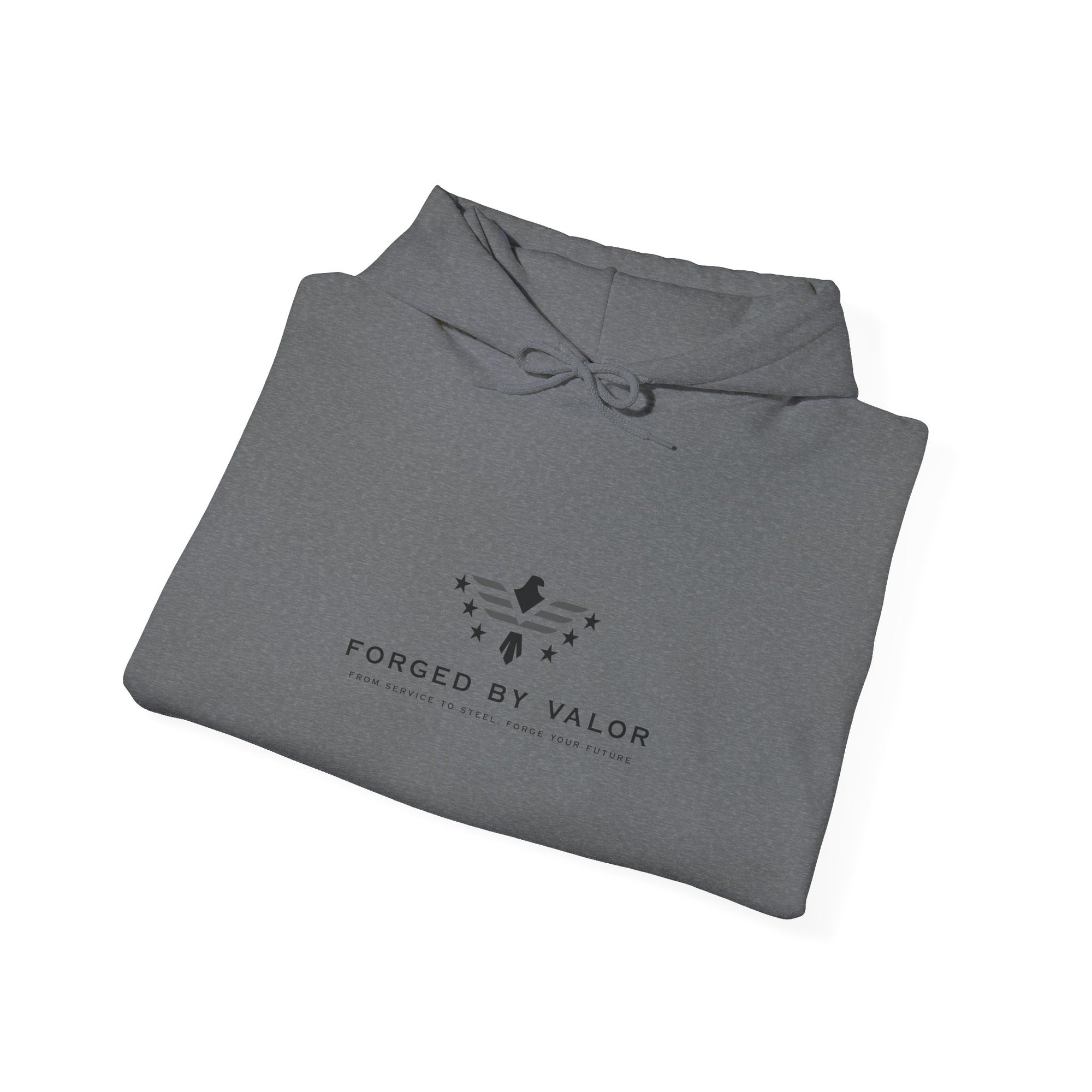 Forged By Valor Official Pull Over Hoodie - Subdued Logo
