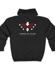 Forged By Valor Official Full-Zip Hoodie (Chest & Back Logo)