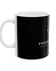 Forged by Valor Official Mug - White + Red Logo
