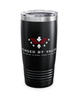 Forged By Valor 20oz Insulated Tumbler: Fuel Your Ambition