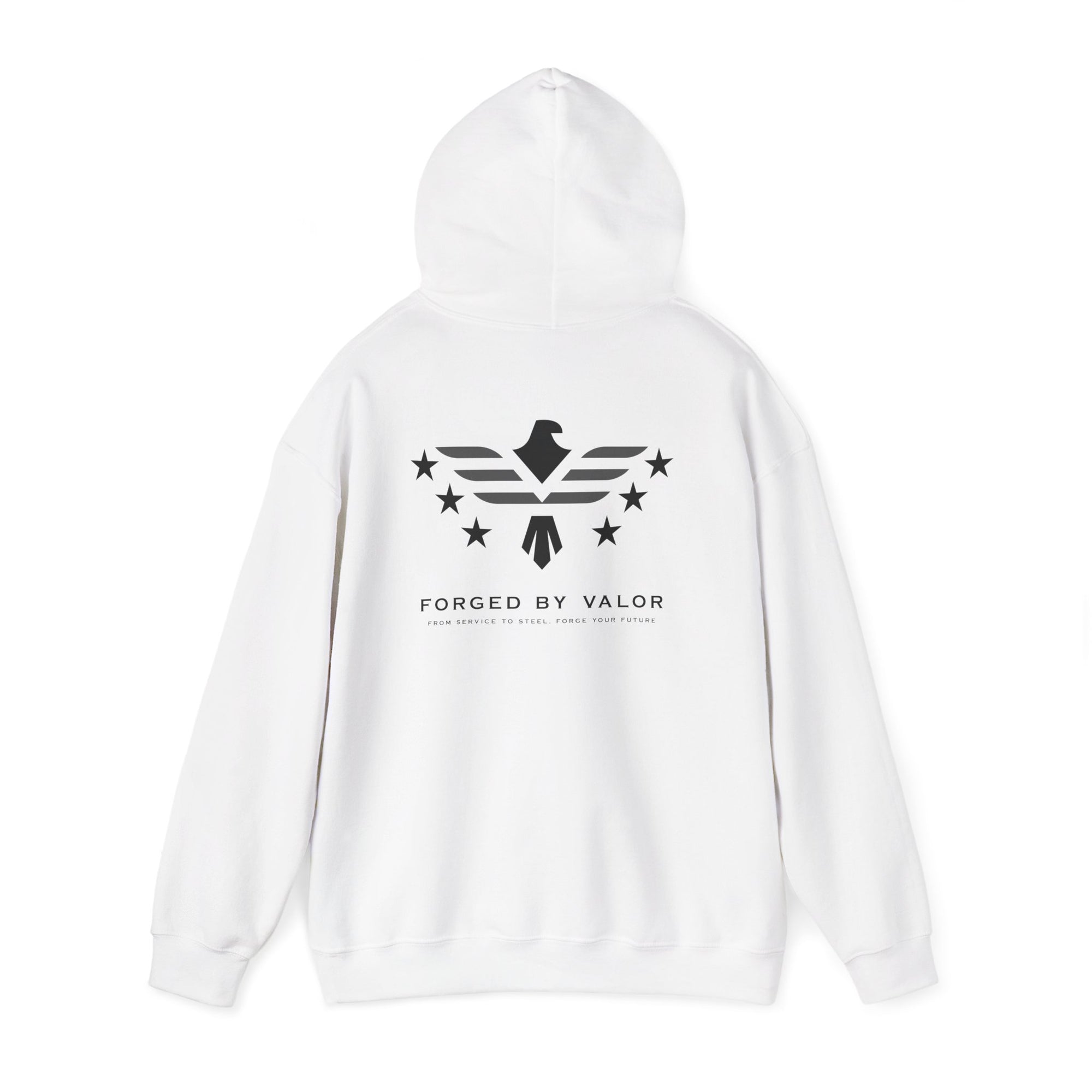 Forged By Valor Official Pull Over Hoodie - Subdued Logo