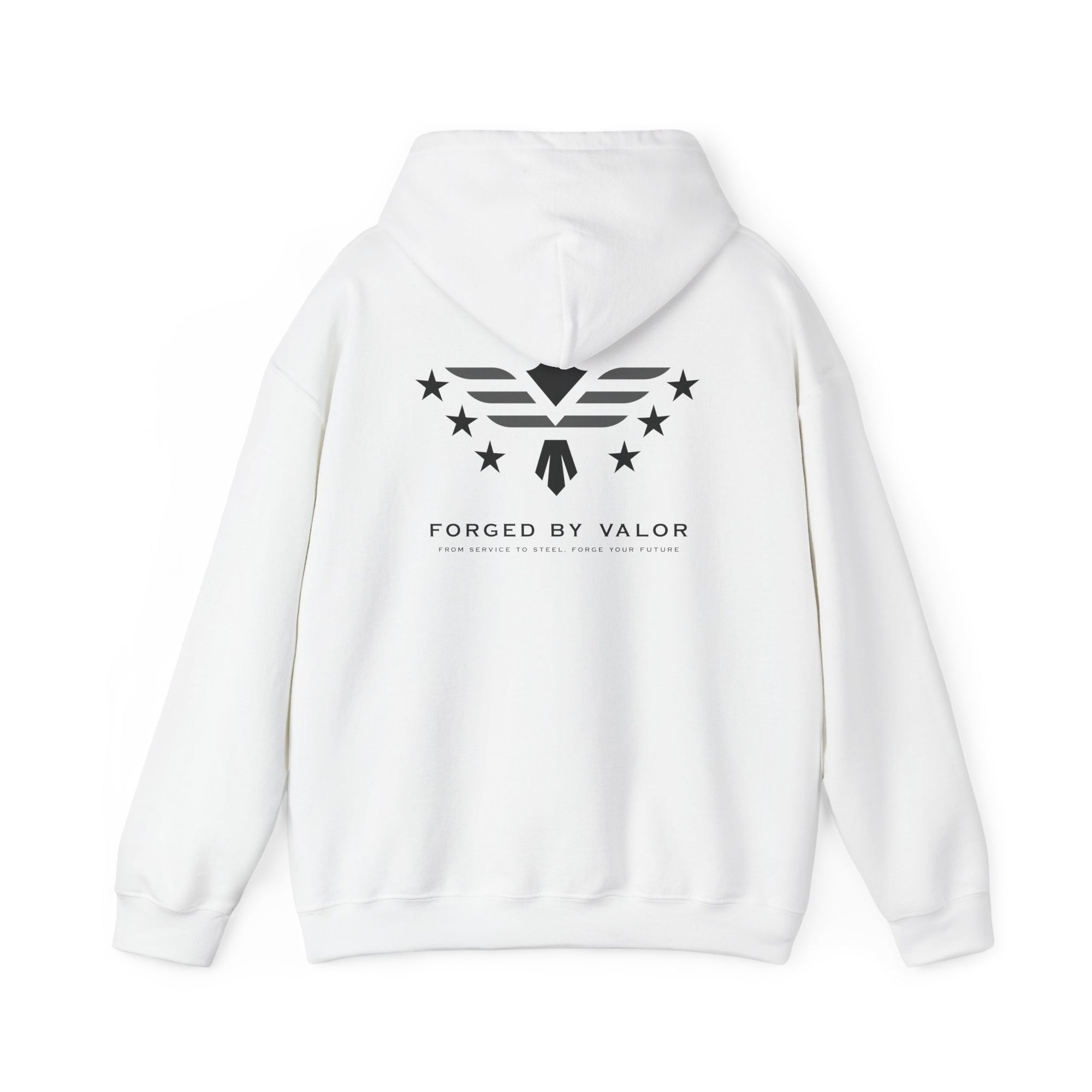 Forged By Valor Official Pull Over Hoodie - Subdued Logo