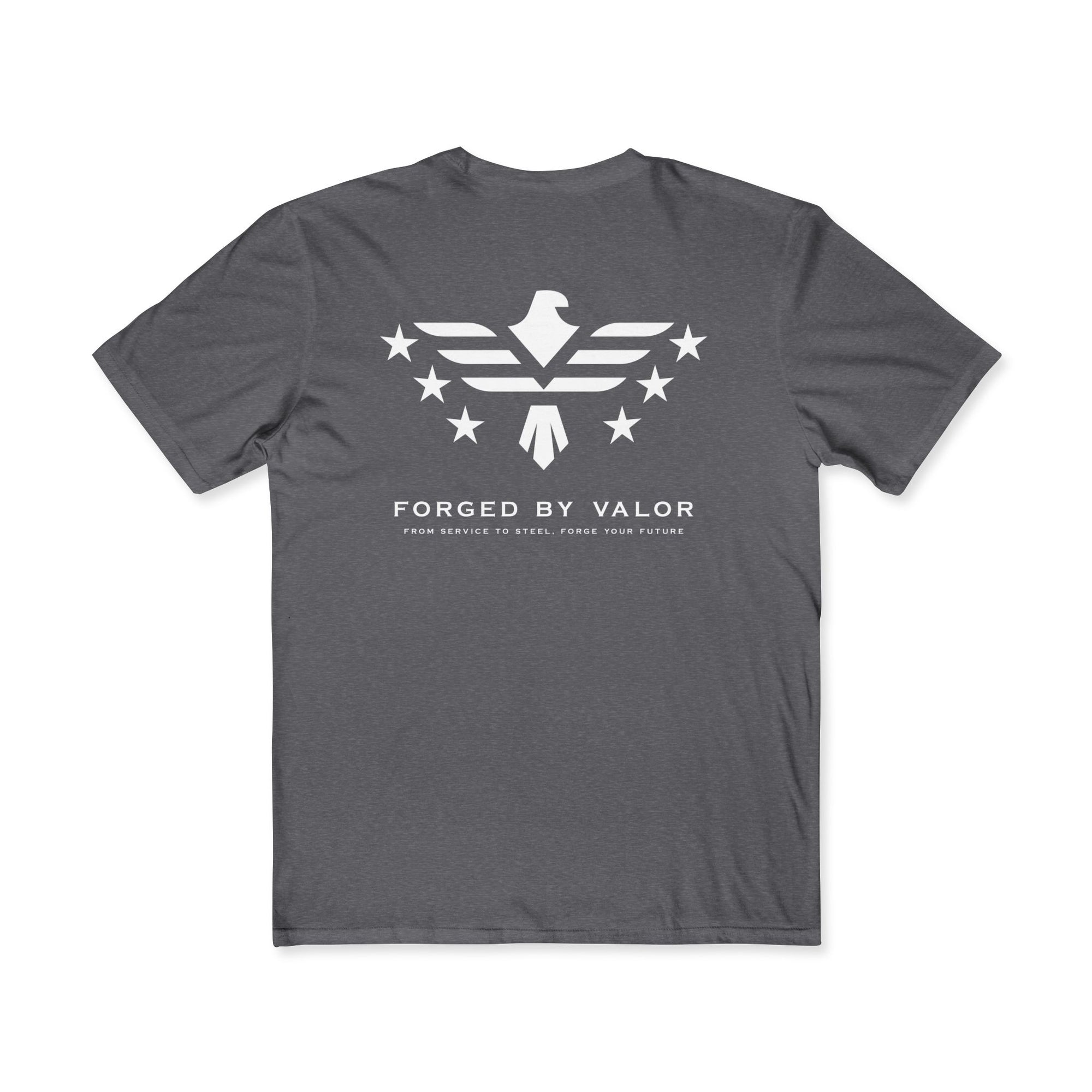 Forged By Valor Official T-Shirt - White Logo