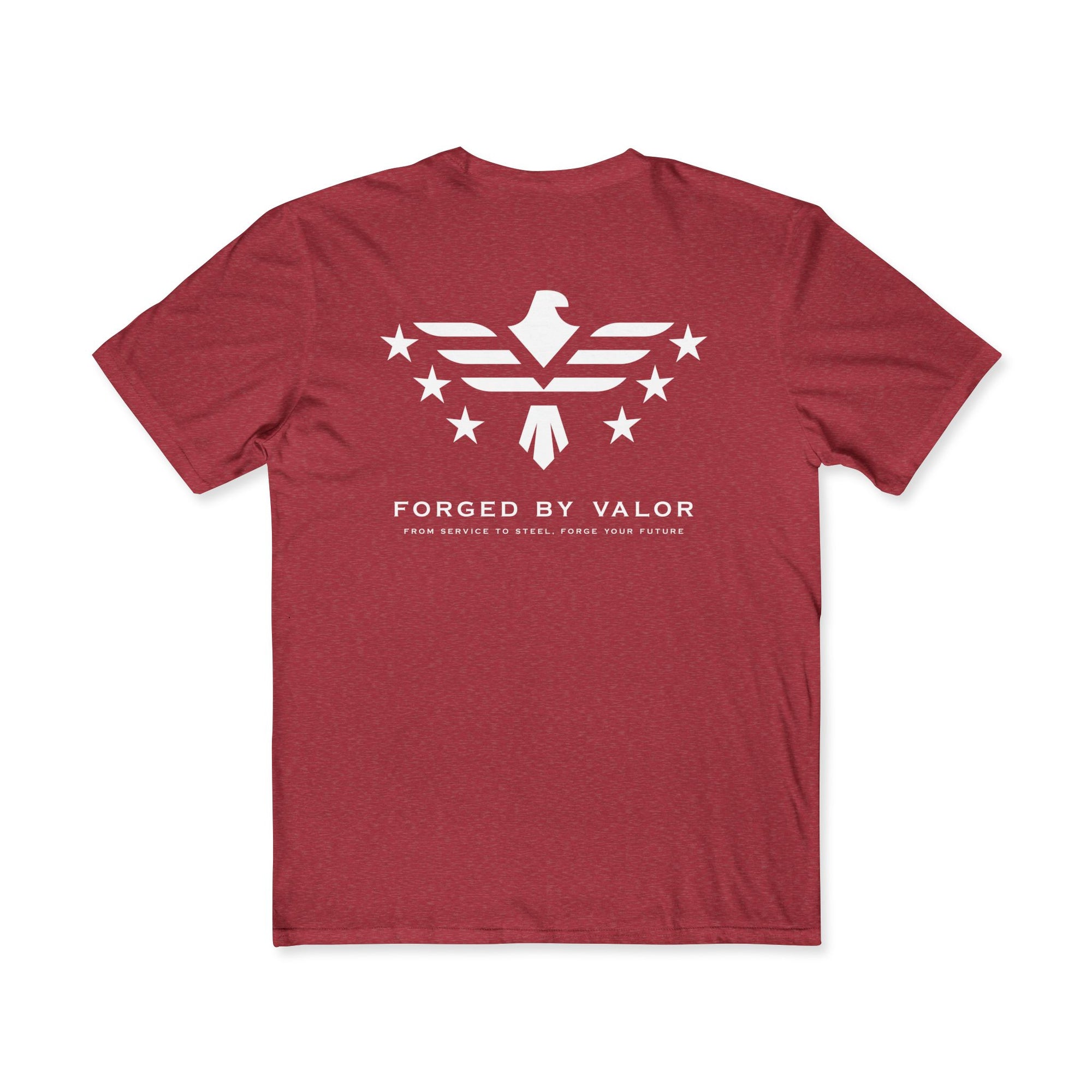 Forged By Valor Official T-Shirt - White Logo