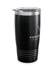 Forged By Valor 20oz Insulated Tumbler: Fuel Your Ambition