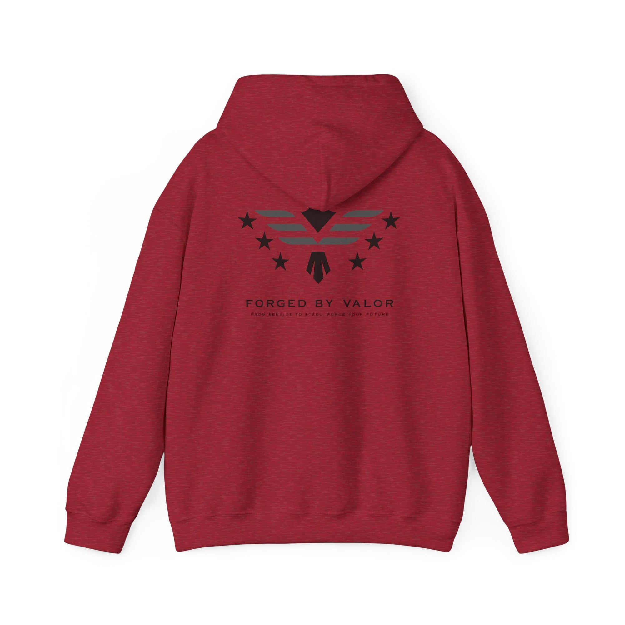 Forged By Valor Official Pull Over Hoodie - Subdued Logo