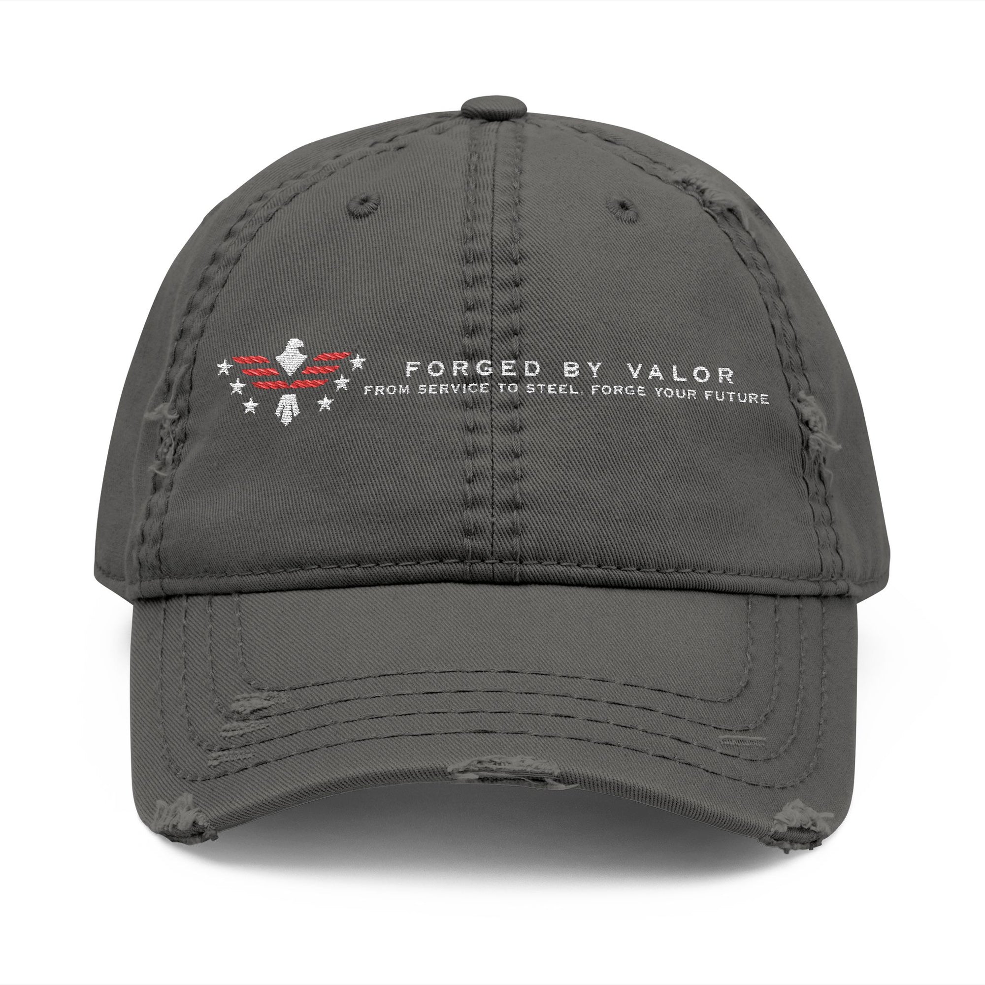 Forged By Valor Distressed Official Cap